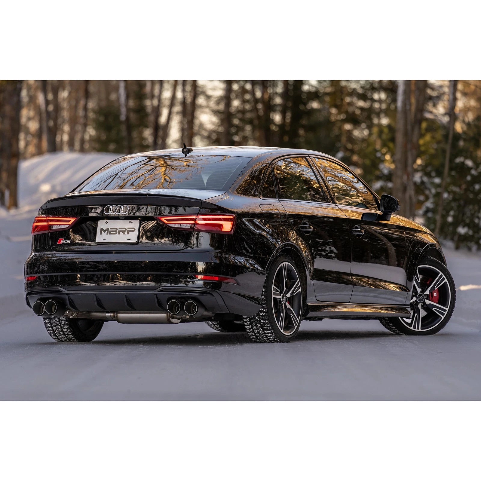MBRP 15-20 Audi S3 T304 Stainless Steel Cat - Active
