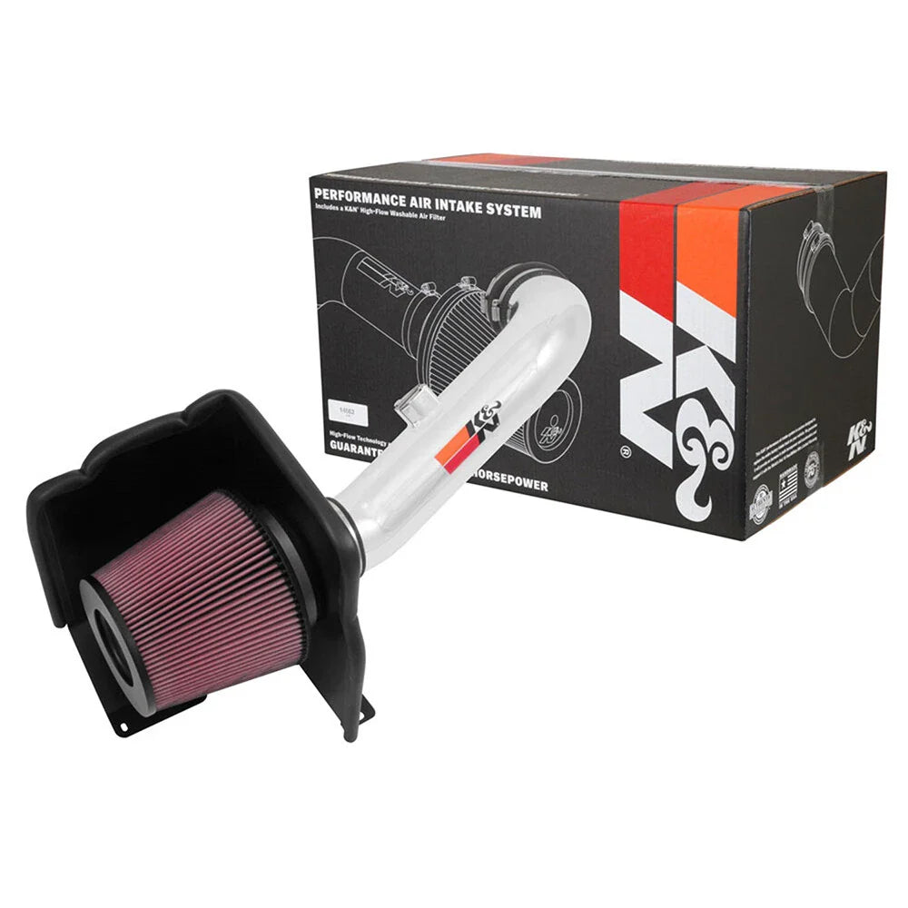 K&N 2017 Chevy Silverado 2500/3500HD V8-6.6L DSL Performance Air Intake Kit