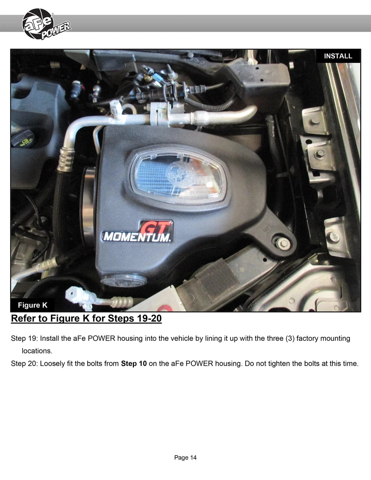 aFe 21-22 Jeep Grand Cherokee L (WL) HEMI V8 5.7L Momentum GT Cold Air Intake System w/Pro 5R Filter