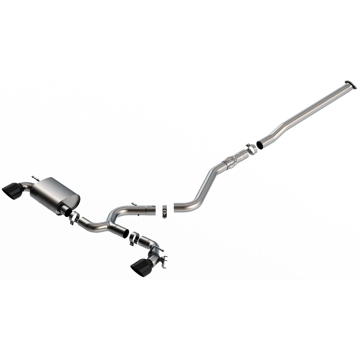 Borla 22-23 Hyundai Kona N 2.0L 4 CYL. Turbo AT/MT ATAK Catback Exhaust Black Chrome