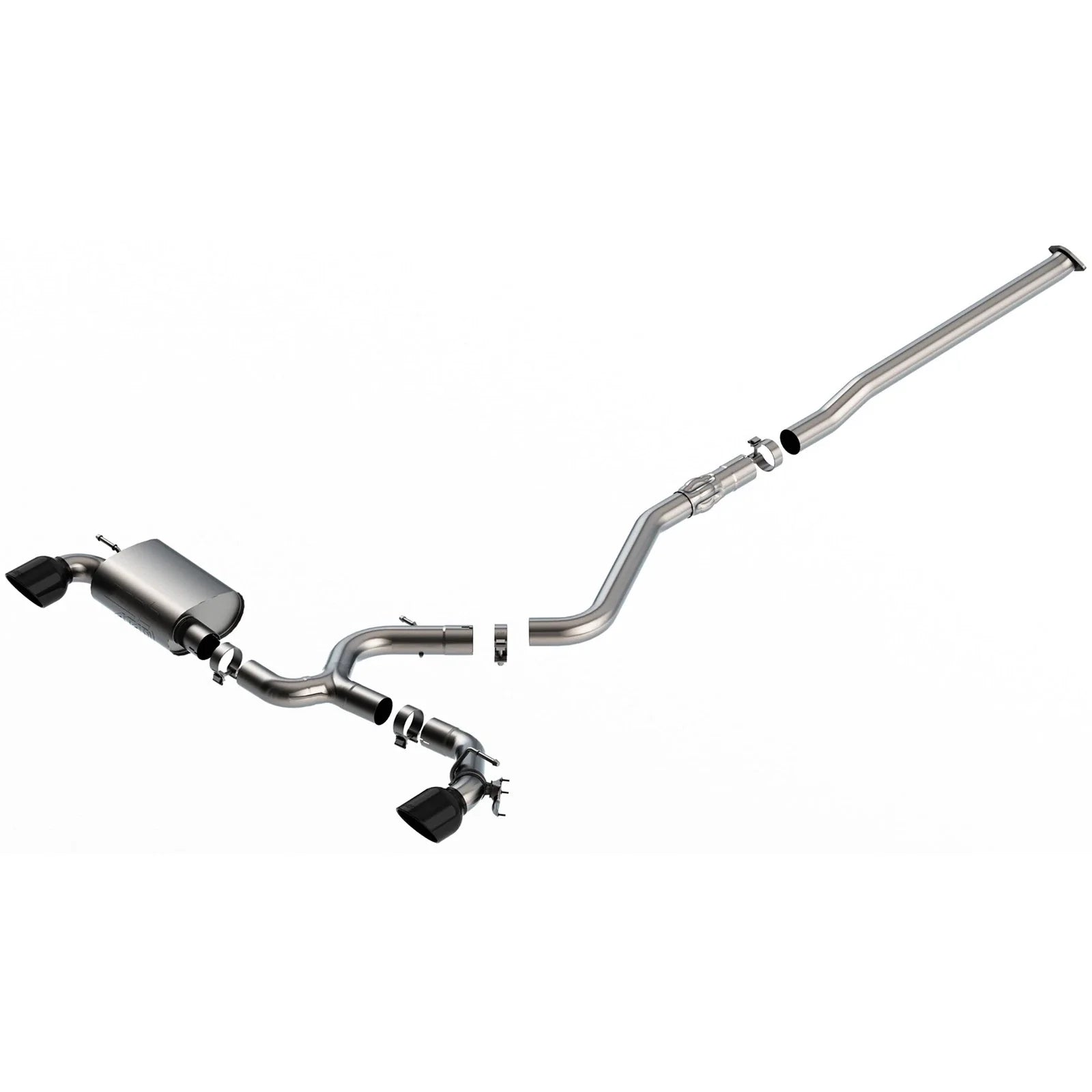 Borla 22-23 Hyundai Kona N 2.0L 4 CYL. Turbo AT/MT ATAK Catback Exhaust Black Chrome