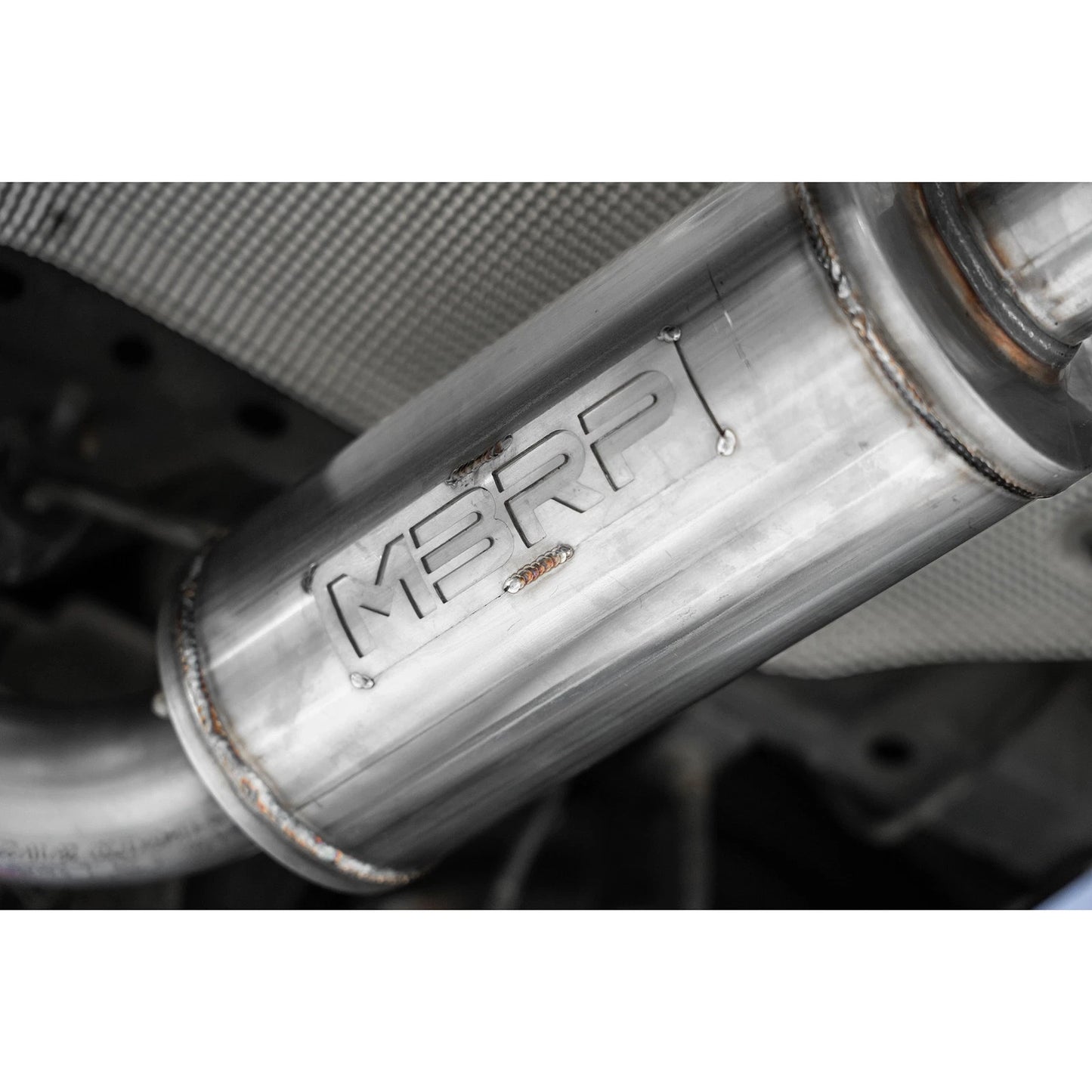 MBRP 19-23 Mazda 3 Hatchback T304SS 2.5in Axle-Back, Dual Rear Exit Street Profile