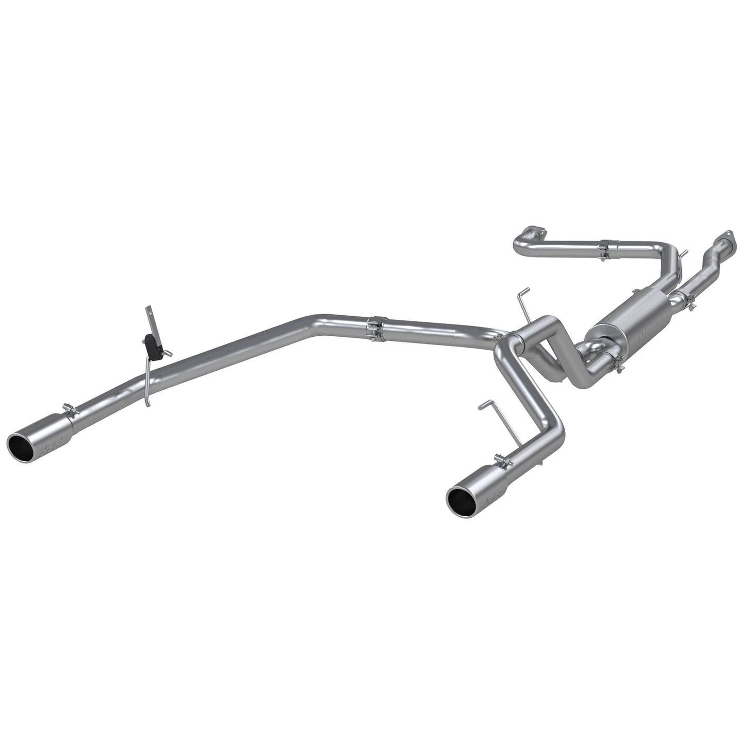 MBRP 2004-2009 Nissan Titan 5.6L EC/CC Cat Back Dual Split Rear