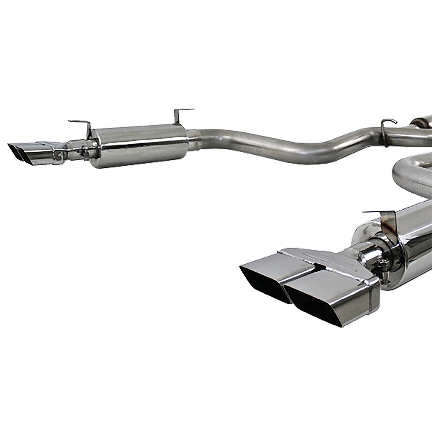 MBRP 08-11 Dodge Challenger SRT8 6.1L Hemi T304 Cat Back Dual Split Rear