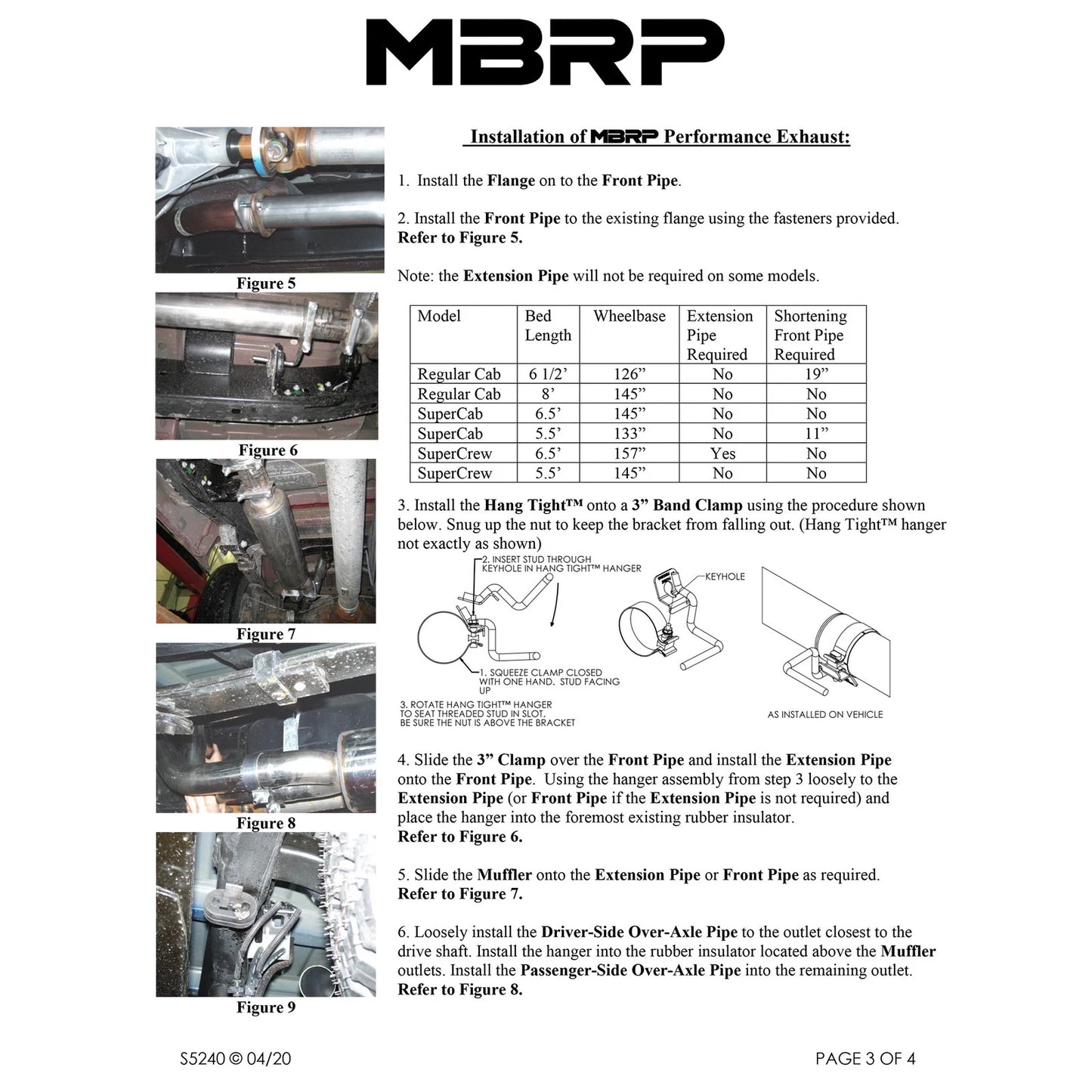 MBRP 11-14 Ford F-150 V6 Ecoboost Black Coated 2.5in Cat-Back Dual Rear Exit Exhaust System
