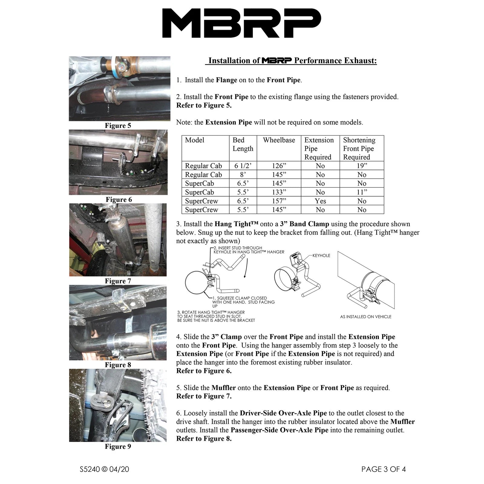 MBRP 11-14 Ford F-150 V6 Ecoboost Black Coated 2.5in Cat-Back Dual Rear Exit Exhaust System