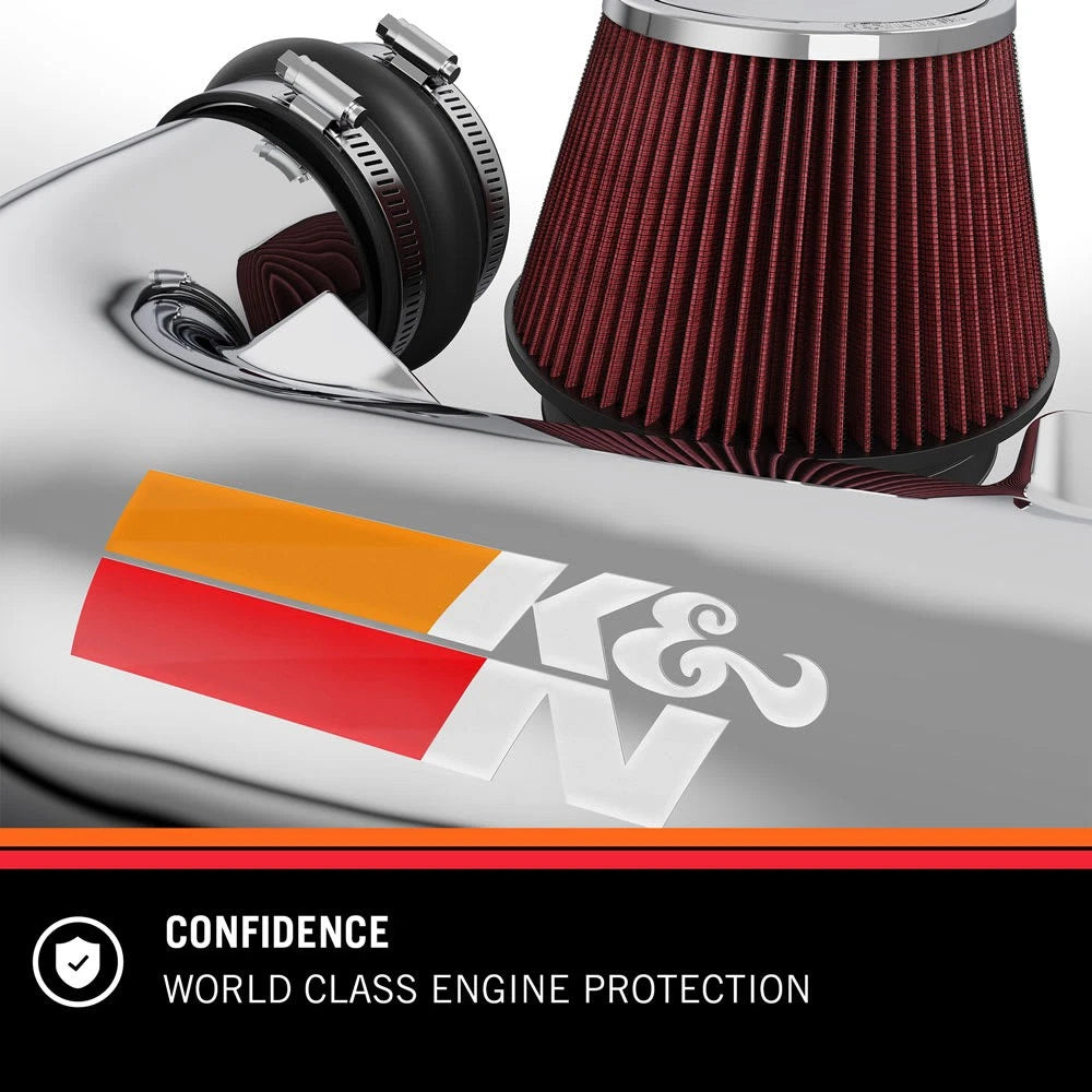 K&N 19-20 Dodge Ram 2500/3500 6.4L V8 F/I Performance Air Intake Kit