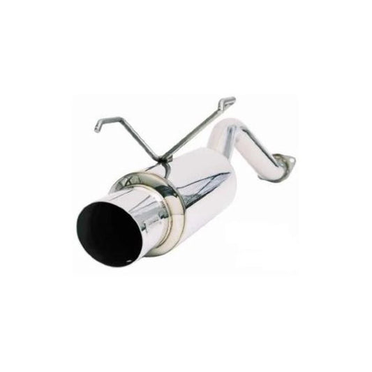 Invidia 08-09 WRX Sedan 76mm (101mm tip) RACING Titanium Tip Cat-back Exhaust