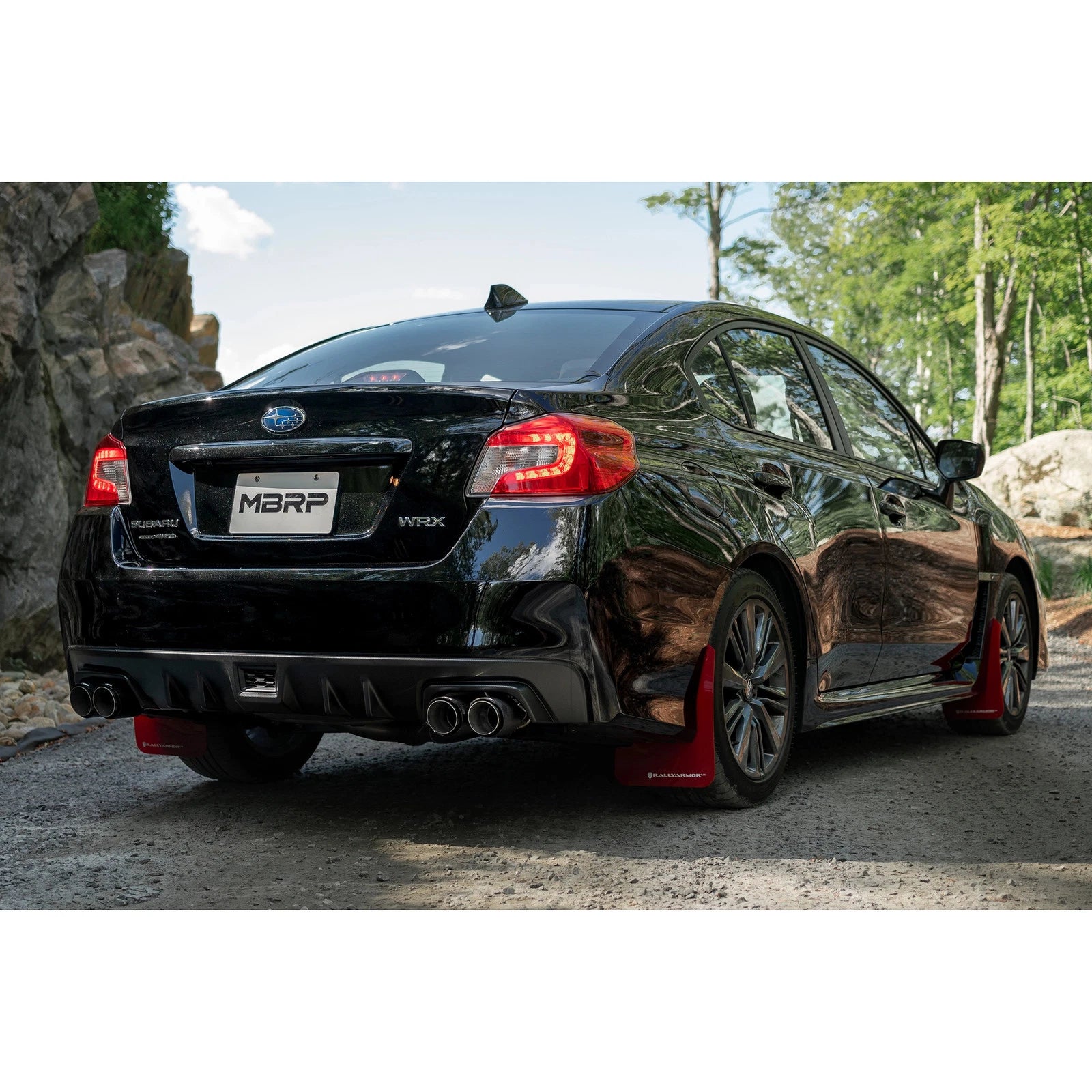 MBRP 15-19 Subaru WRX 2.0L/STI 2.5L 2.5in Dual Split Rear Exit w/ 3.5in CF Tips - T304