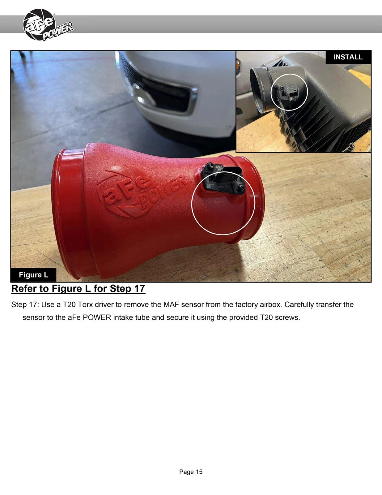 aFe 2025 RAM 1500 L6-3.0L (tt) Momentum GT Red Edition Cold Air Intake w/ Pro Dry S Filter (MOQ 12)
