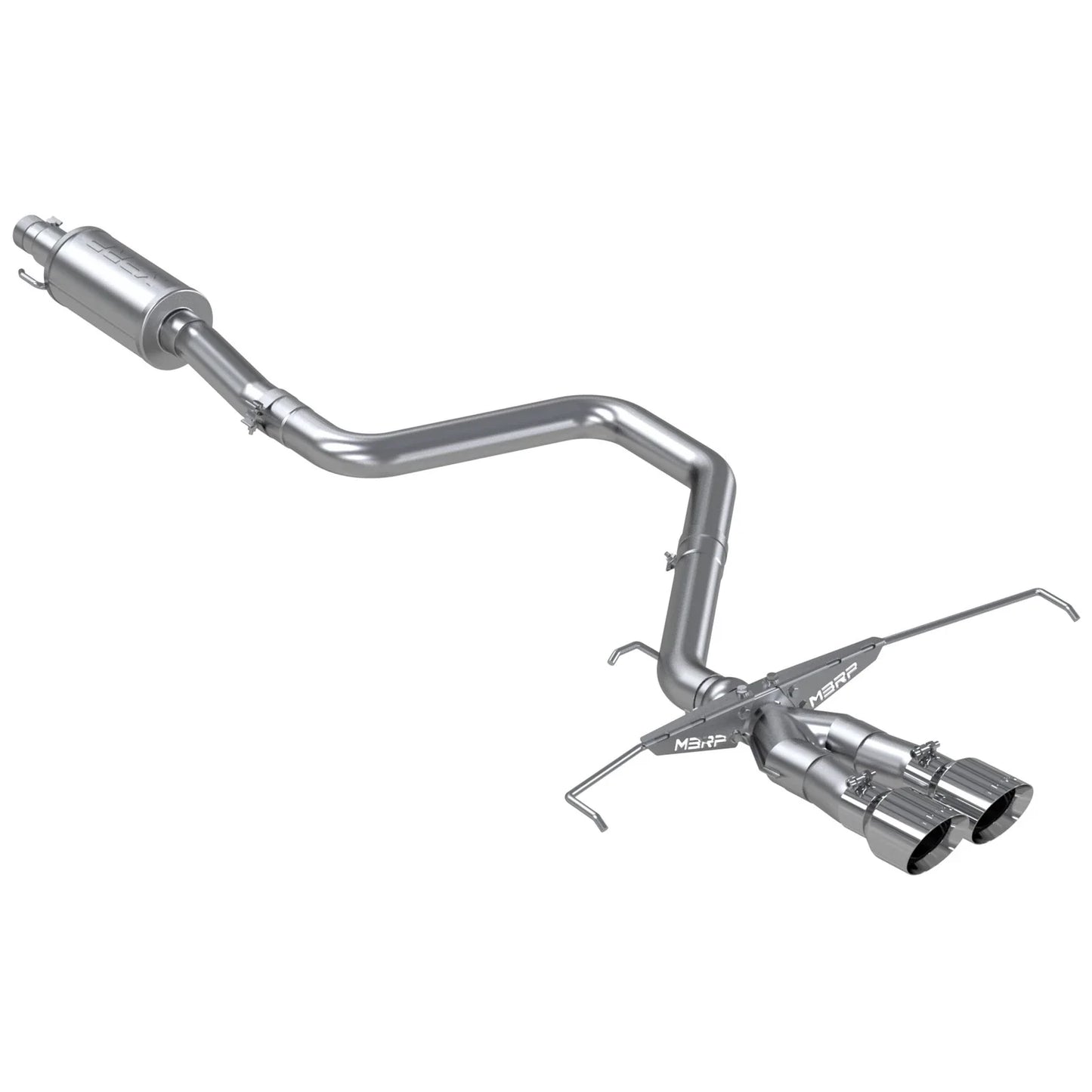MBRP 2019+ MBRP Hyundai Veloster Turbo Cat Back - Aluminized