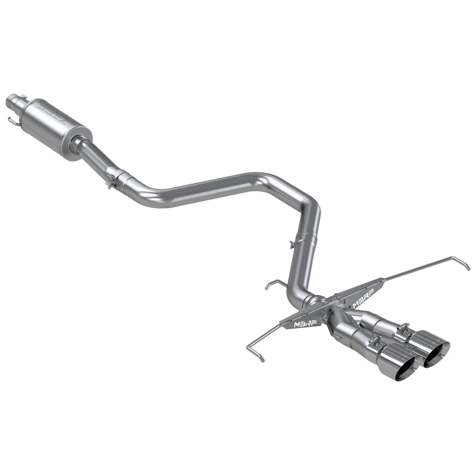 MBRP 2019+ MBRP Hyundai Veloster Turbo Cat Back - Aluminized