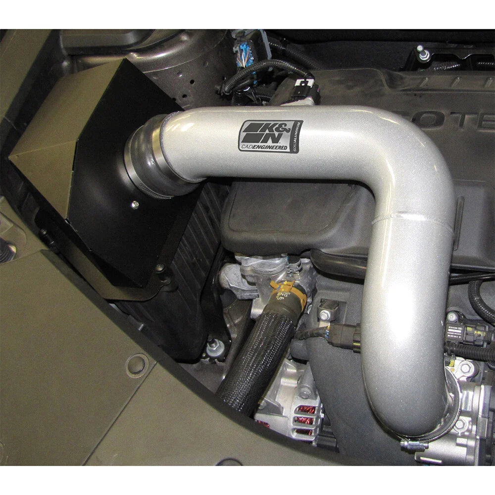 K&N 10 GMC Terrain / 10 Chevy Equinox 2.4L-L4 Silver High Flow Performance Kit