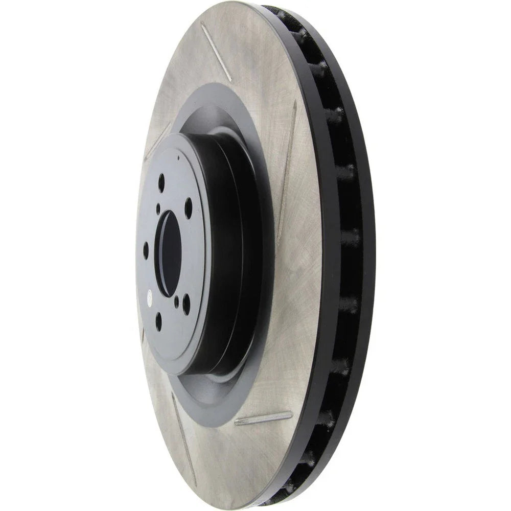 StopTech Power Slot 04 STi Front Right SportStop Slotted Rotor
