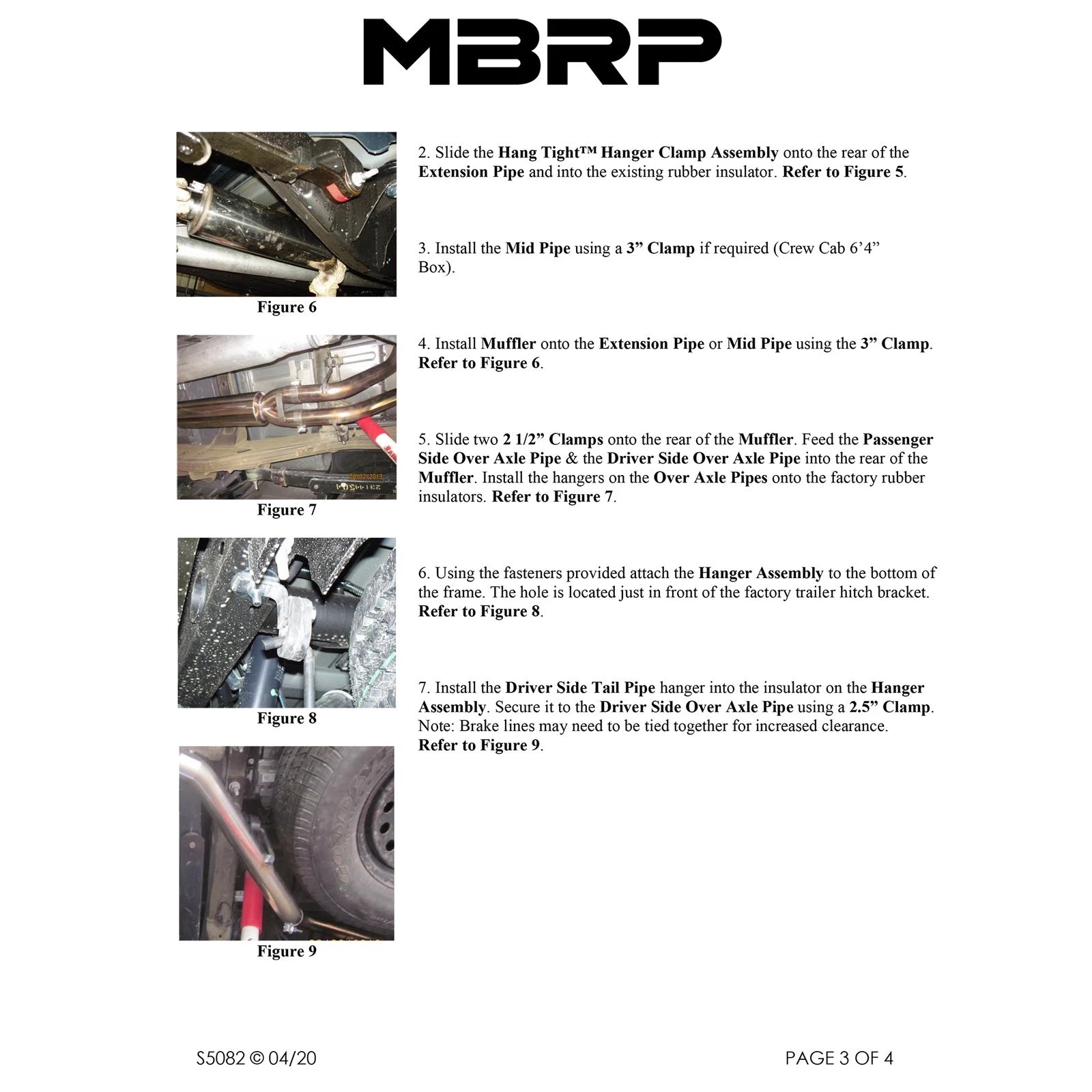 MBRP 14 Chevy/GMC 1500 Silverado/Sierra 4.3L V6/5.3L V8 Dual Split Side T409 3in Cat Back Exhaust
