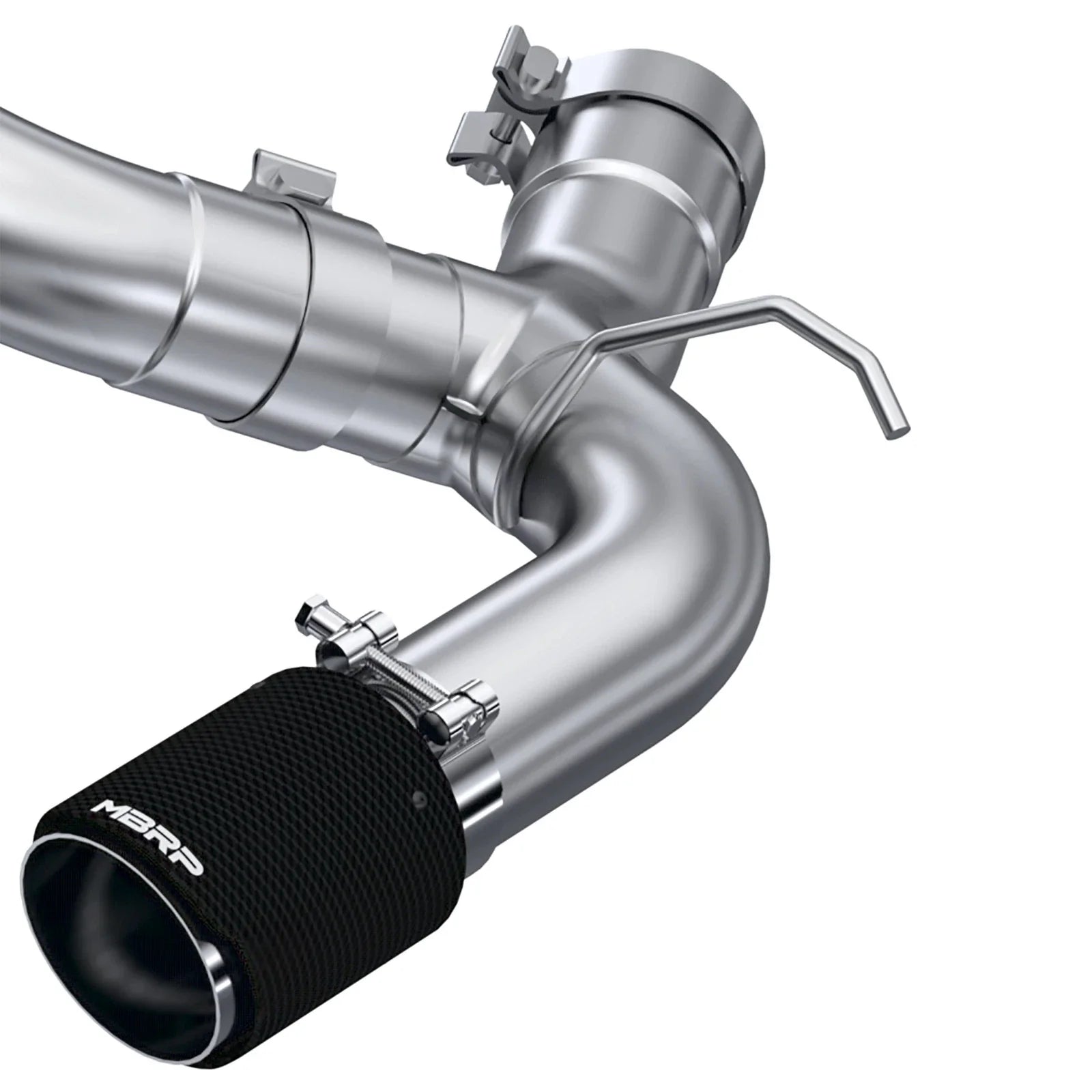 MBRP 17-21 BMW M240I 3.0L 3in Axle Back Dual Rear Exit w/ T304 SS Carbon Fiber Tips (Street Version)