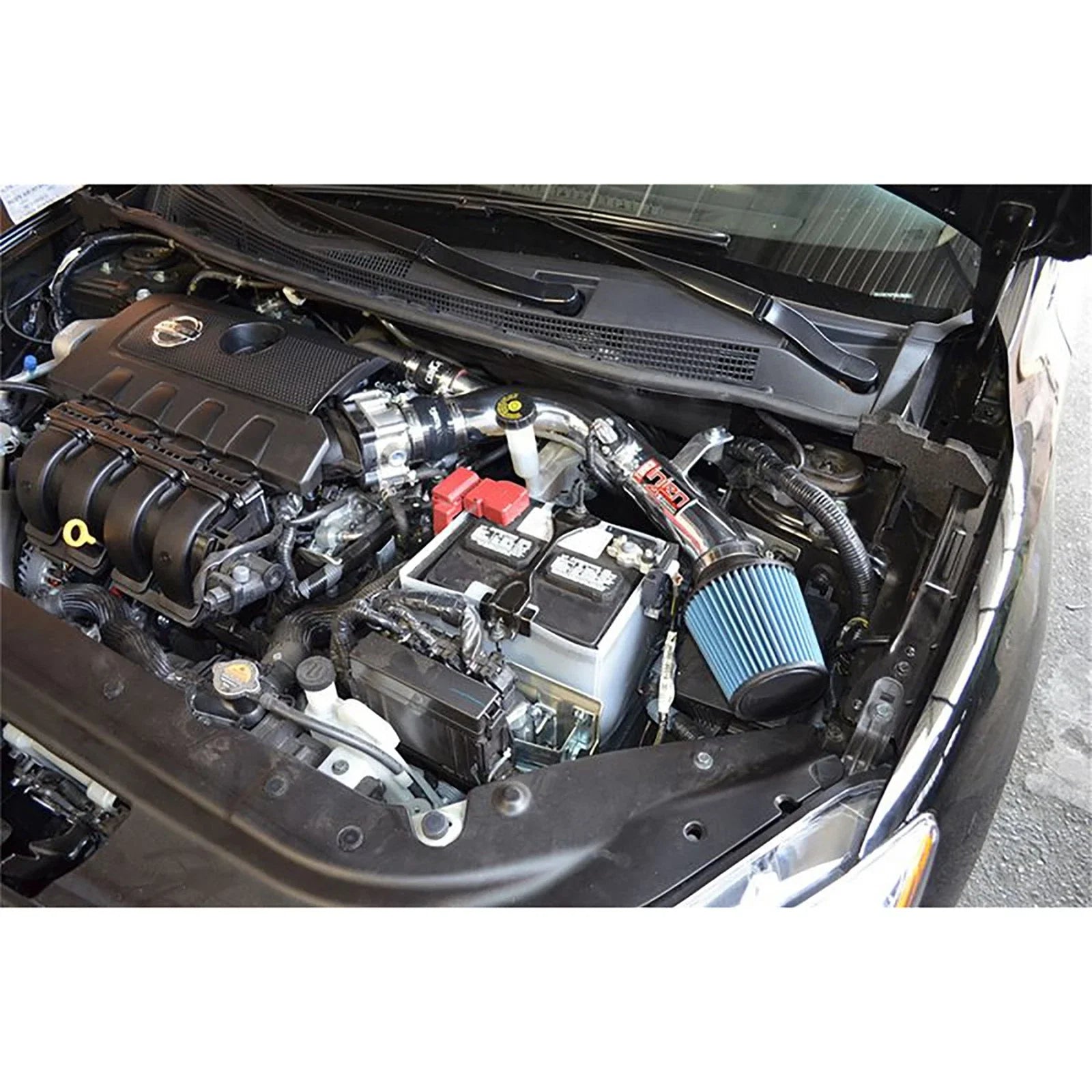 Injen 13-19 Nissan Sentra 4 Cylinder 1.8L w/ MR Tech and Air Fusion Polish Short Ram Intake