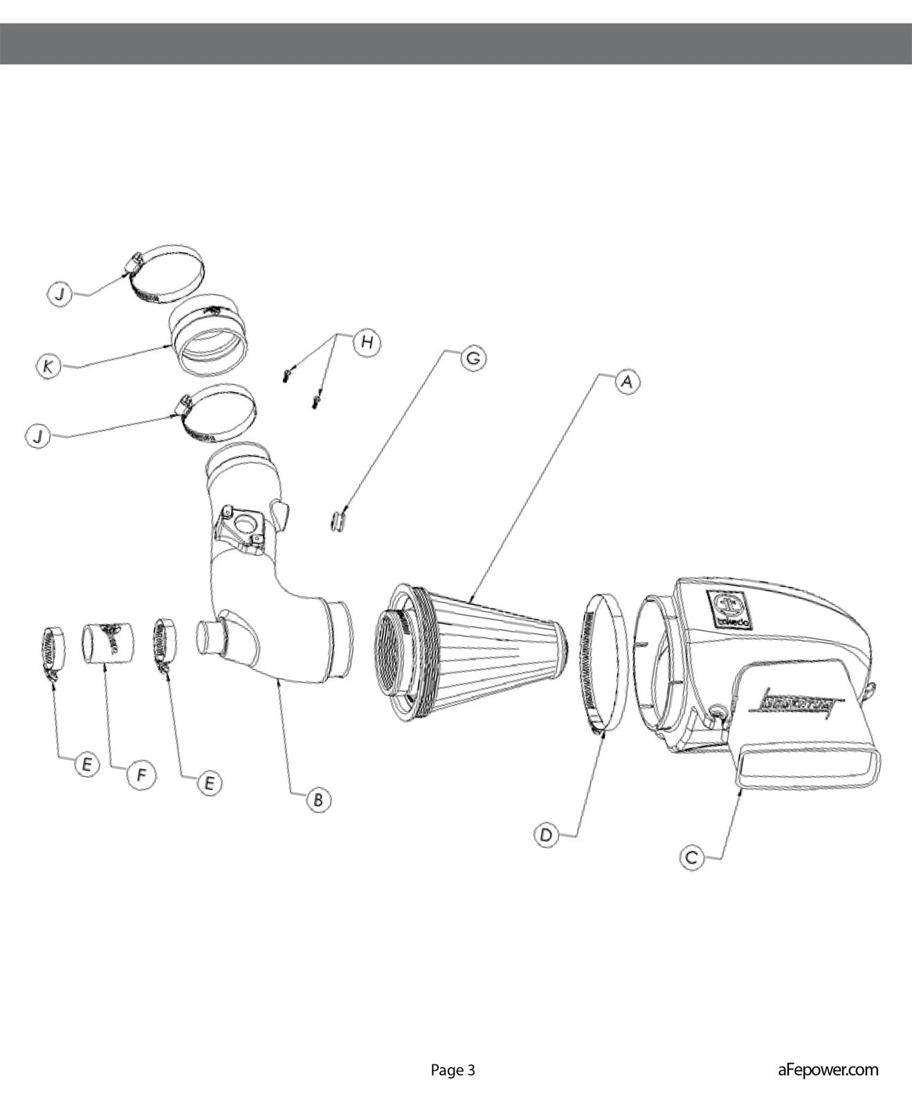 aFe Takeda Momentum Sealed Intake System 13 Scion FR-S H4 2.0L Stage 2 Pro Dry S Wrinkle Black