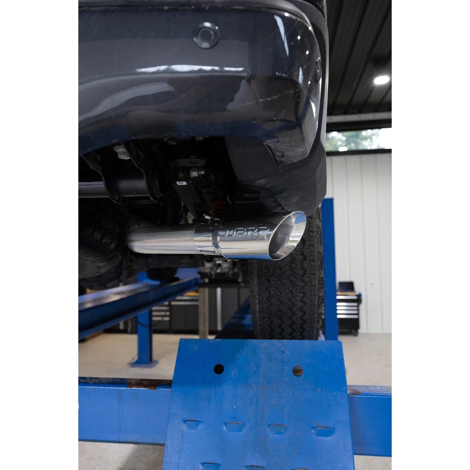MBRP 2024 Ford Ranger T304 SS Single Side Outlet 3in Cat Back Exhaust