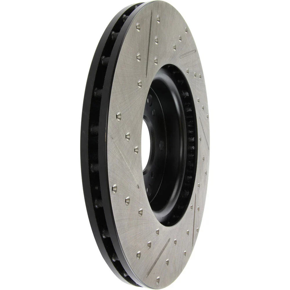 StopTech 04-08 Acura TL (Brembo Caliber) SportStop Slotted & Drilled Left Front Rotor