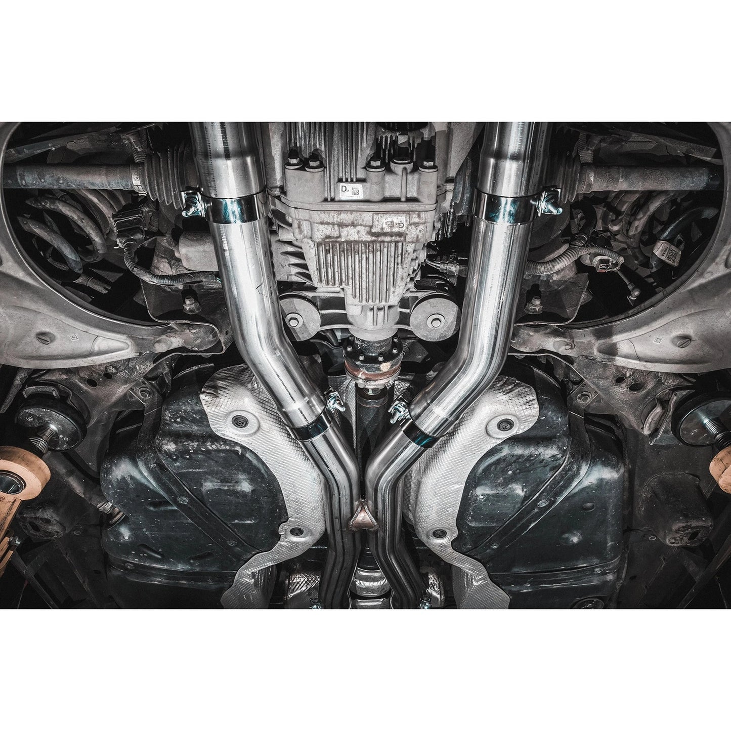 MBRP 18-23 Dodge Durango SRT 6.4L Armor Pro T304 SS 3in Cat Back Exhaust Dual Rear Exit w/ CF Tips