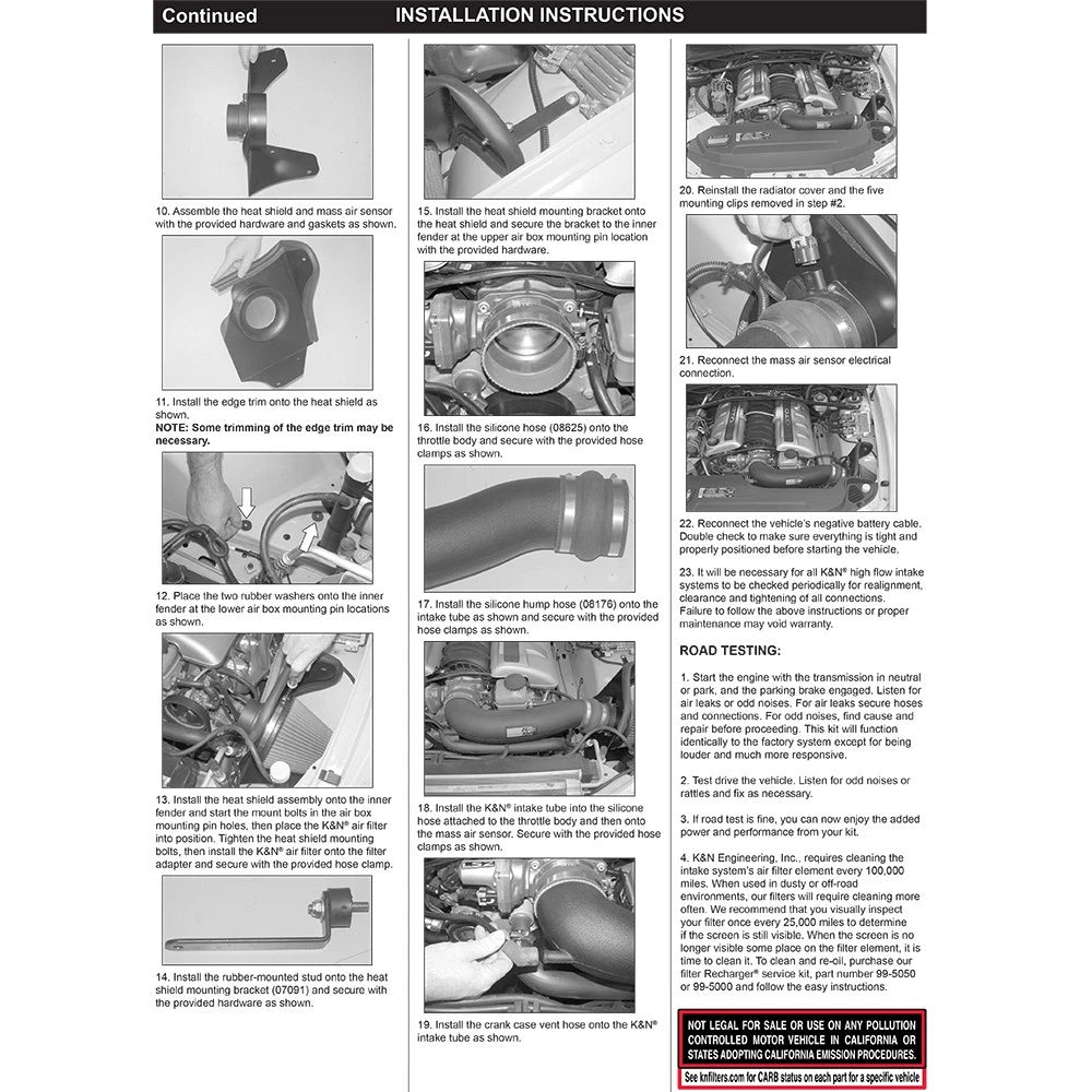 K&N 06 Pontiac GTO V8-6.0L AirCharger Performance Intake