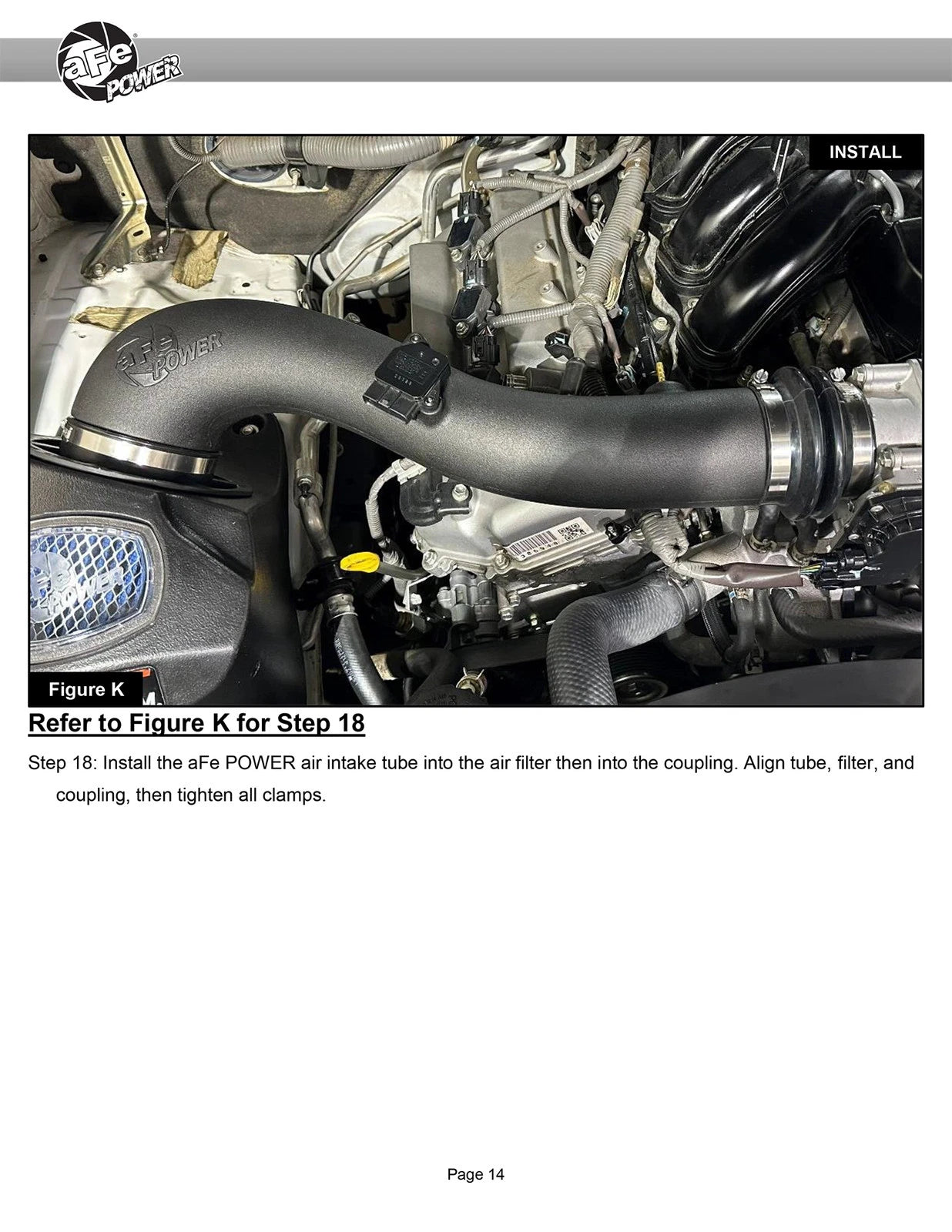 aFe Toyota Hilux 15-25 V6-4.0L Momentum GT Cold Air Intake System w/ Pro DRY S Filter