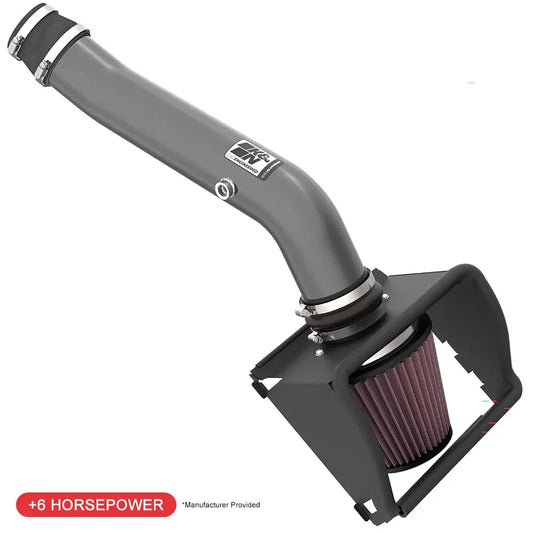 K&N 18-24 Ford F150 3.3L V6 Performance Air Intake System w/ Red Air Filter