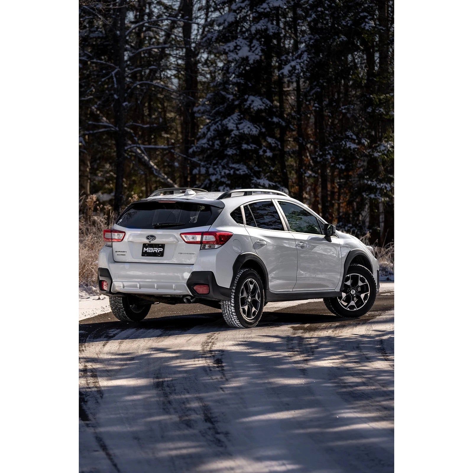 MBRP 18-23 Subaru Crosstrek 2.0L/2.5L T304 SS 2.5in Single Rear Exit Axle-Back Exhaust System