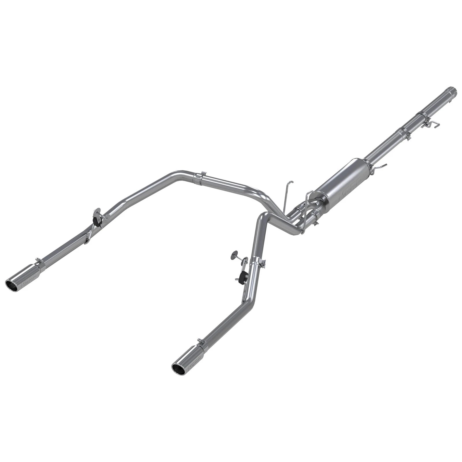 MBRP 2006-2008 Dodge Ram Hemi 1500 5.7L SC/CC-SB Cat Back Dual Split Rear