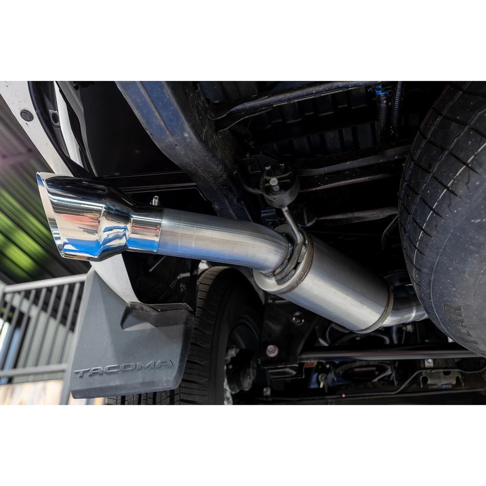 MBRP 2024 Toyota Tacoma T304 Stainless Steel 3in Cat-Back Single Side Exit