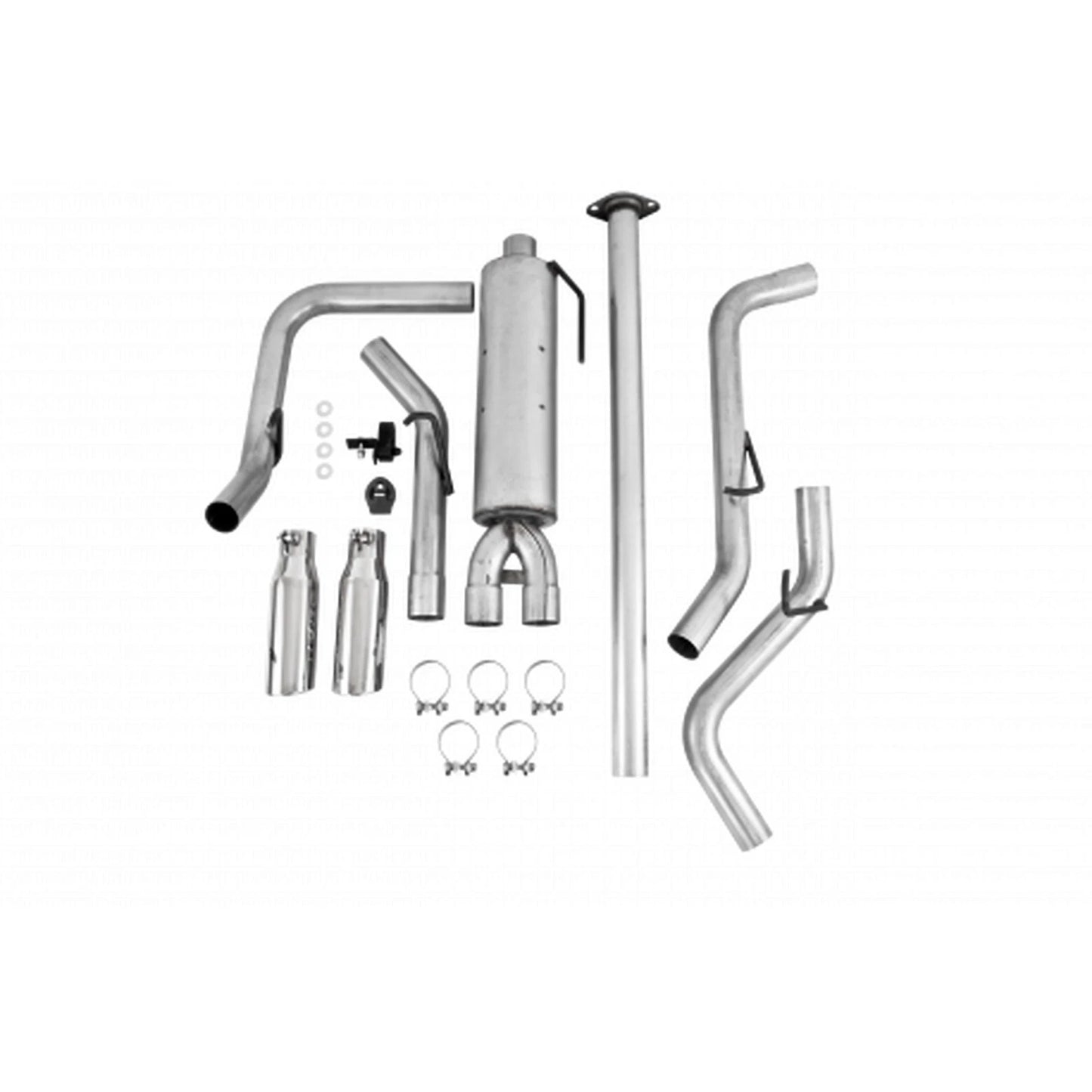 MBRP 05-13 Toyota Tacoma 4.0L EC/CC Dual Split Side T409 Cat Back Exhaust