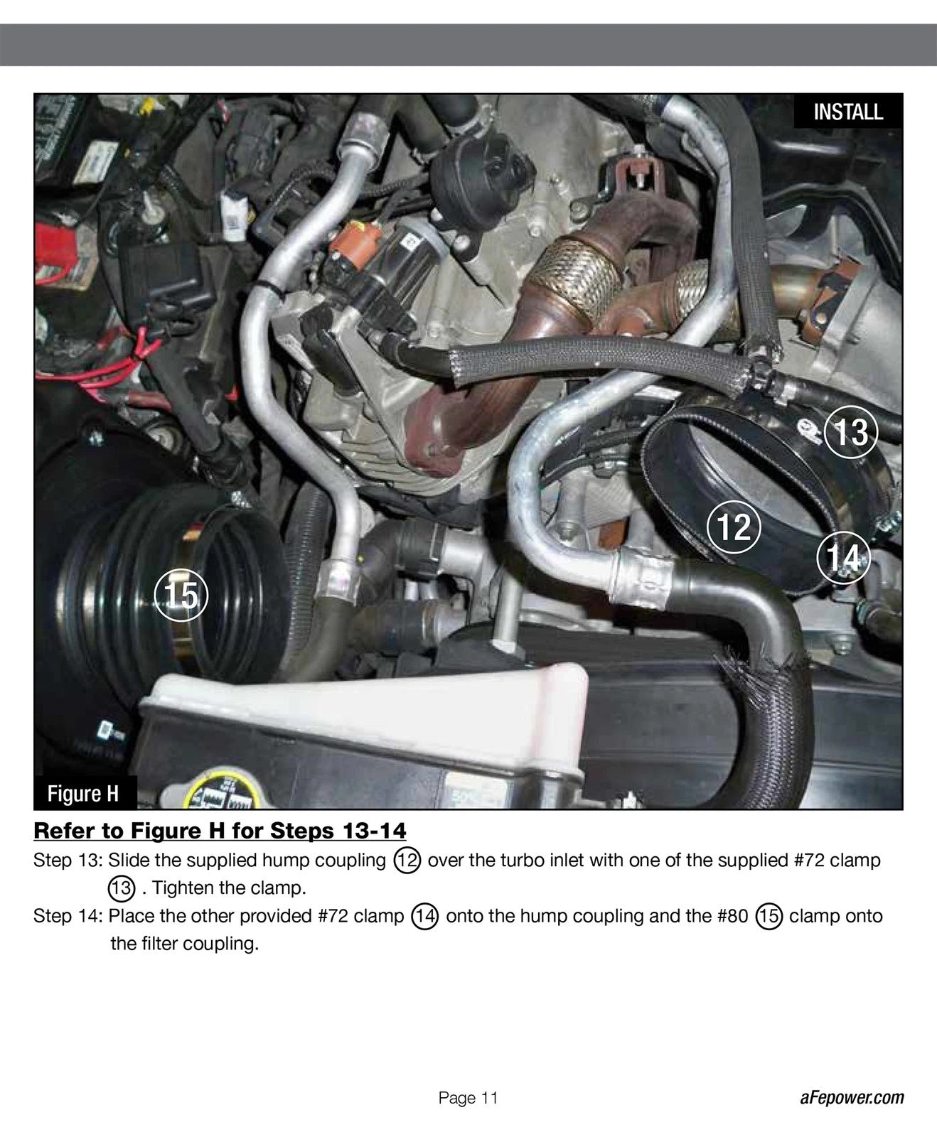 aFe Quantum Pro DRY S Cold Air Intake System 11-16 Ford Powerstroke V8-6.7L - Dry