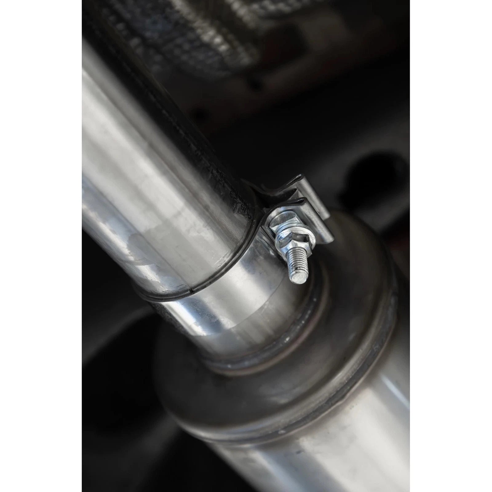 MBRP 19-24 GM 1500 Silverado/Sierra 2.7L Blk-Coated Alum. Steel 3in Cat-Back Single Side 4in Blk Tip