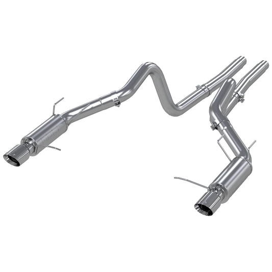MBRP 11-14 Ford Mustang GT 5.0L Dual Split Rear Race Version AL 3in Cat Back Exhaust System