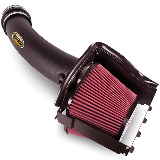 Airaid 10-14 Ford SVT Raptor / 11-13 F-150 6.2L CAD Intake System w/ Tube (Dry / Red Media)