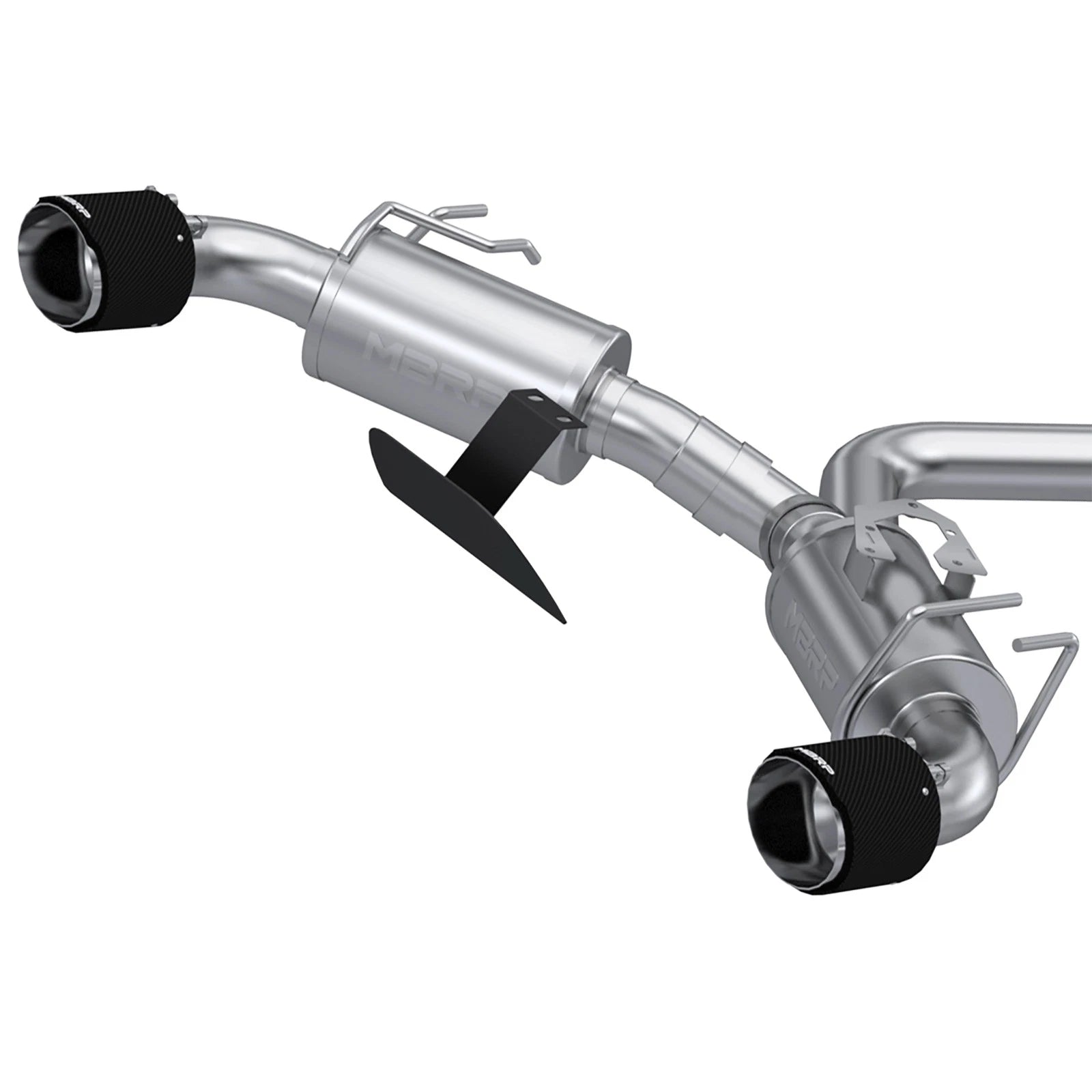 MBRP 2023 Toyota Corolla GR 1.6L T304 SS 3in Cat-Back Dual Split Rear w/ Carbon Fiber Tips