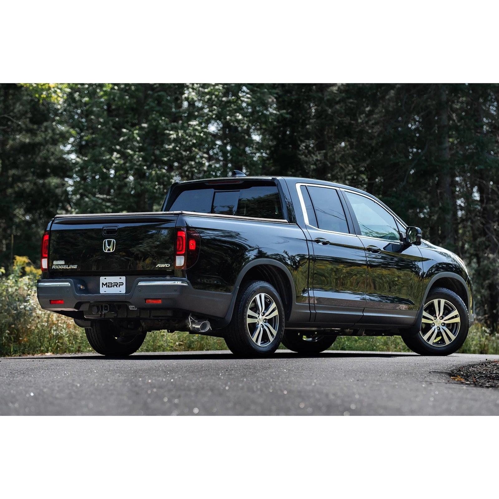 MBRP 17-20 Honda Ridgeline 3.6L Aluminized Steel 2.5in. Cat-Back Exhaust - Single Side