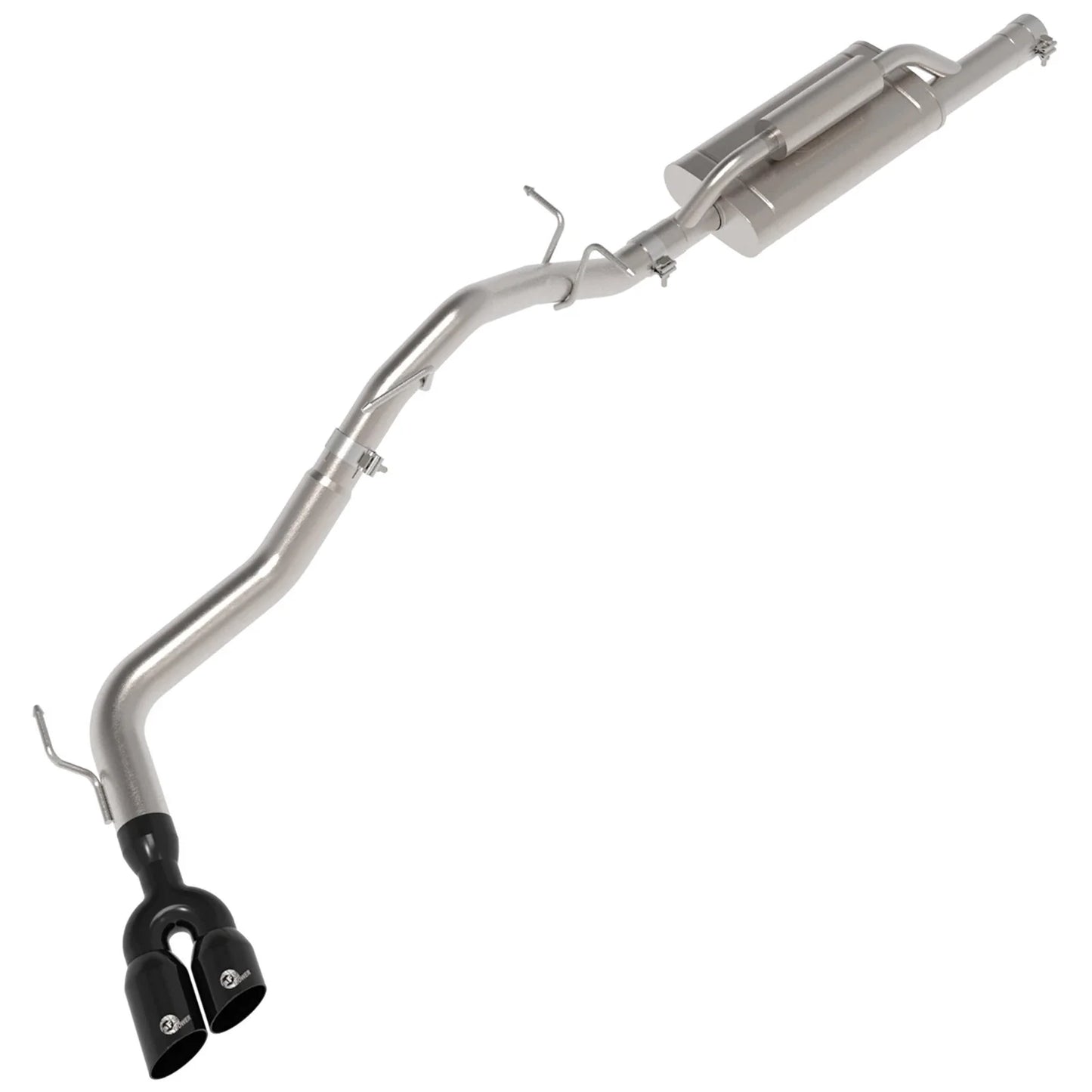 aFe 2024+ Ford Ranger L4-2.3L (t) Vulcan Series 2.5in to 3in Cat-Back Exhaust w/ Black Tip
