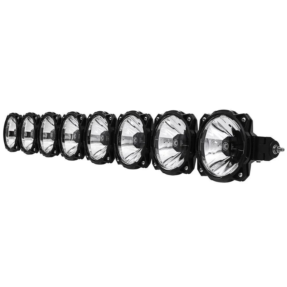 KC HiLiTES Universal 50in. Pro6 Gravity LED 8-Light 160w Combo Beam Light Bar (No Mount)