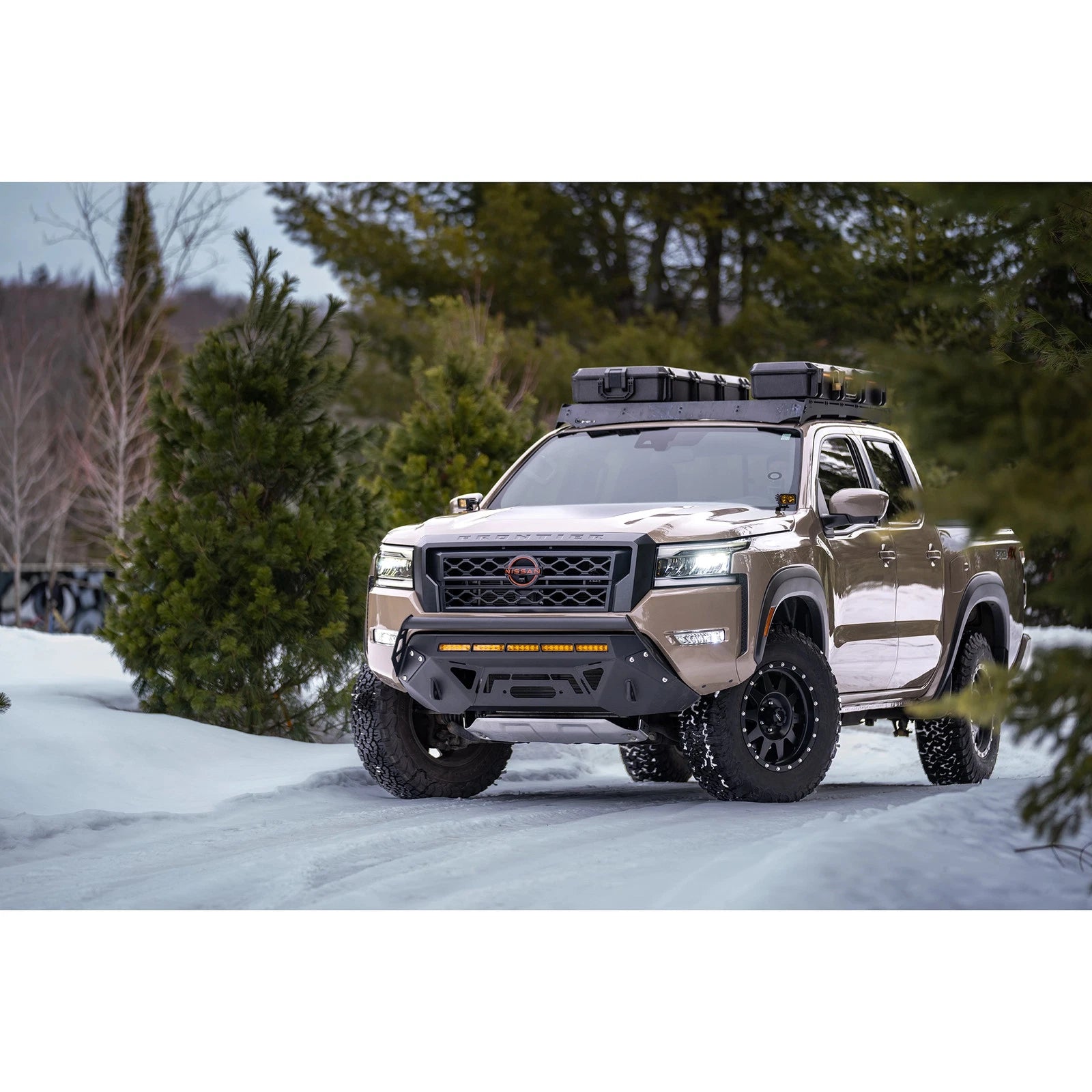 MBRP 22-23 Nissan Frontier 3.8L 3in Tip 3in Cat Back Single Side Exit Street Profile - T304