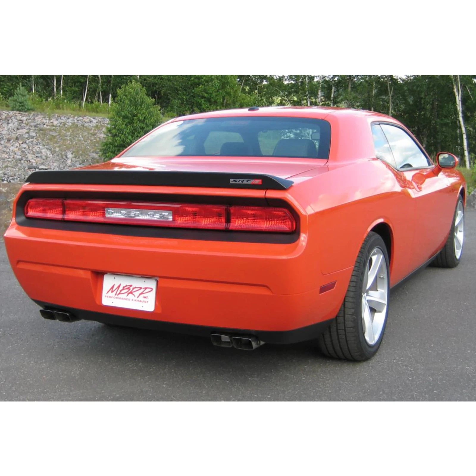MBRP 08-11 Dodge Challenger SRT8 6.1L Hemi T304 Cat Back Dual Split Rear