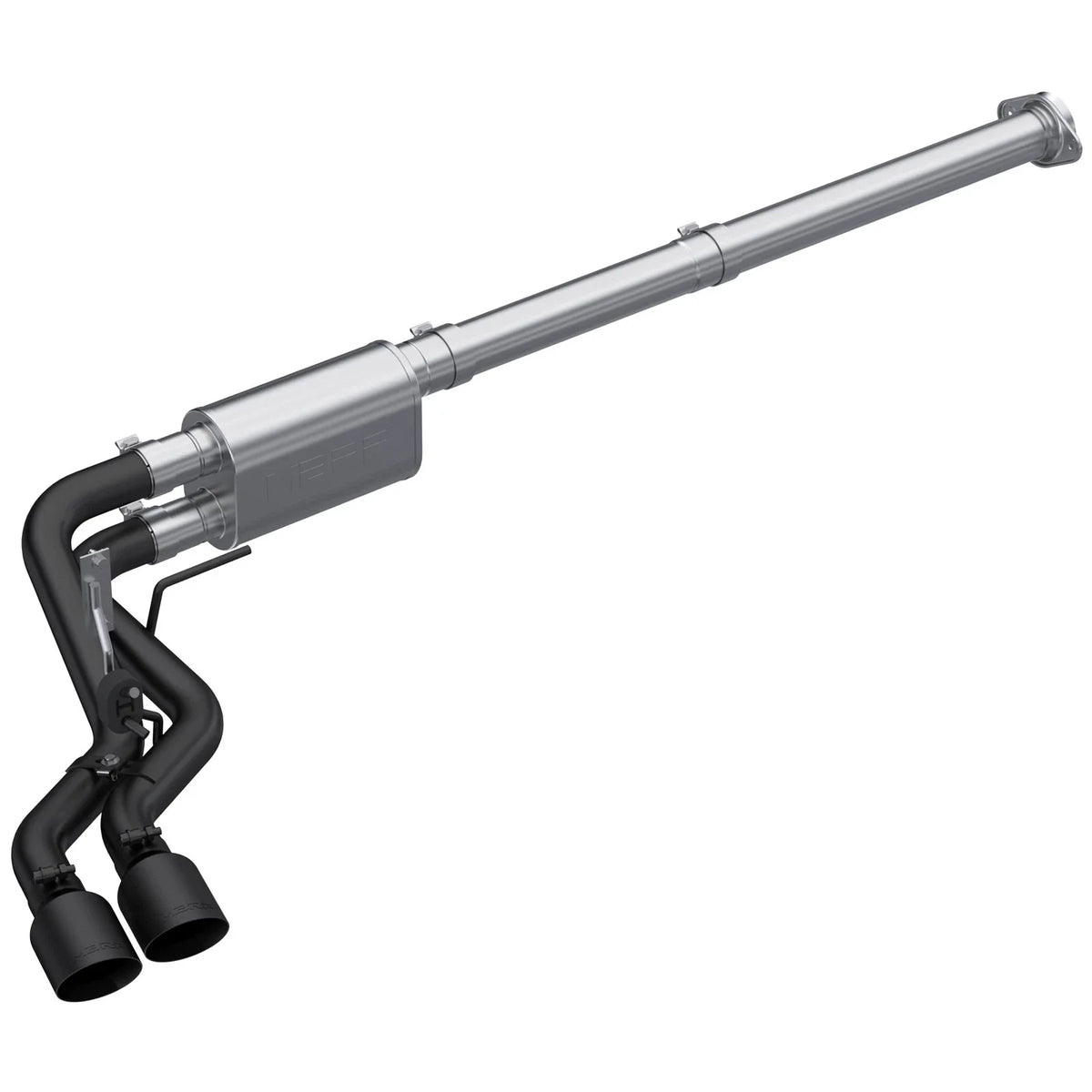 MBRP 2021 Ford F-150 2.7L EcoBoost / 3.5L EcoBoost / 5.0L 3in Cat Back Single Side Exit Black