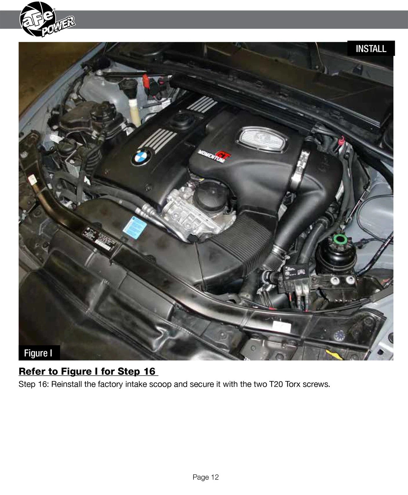 aFe Momentum Pro DRY S Intake System 07-10 BMW 335i/is/xi (E90/E92/E93)