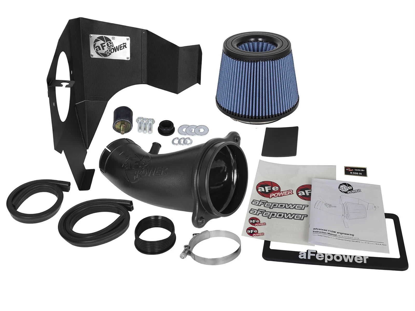 aFe MagnumFORCE Intake Stage-2 Pro 5R 11-12 Dodge Challenger/Charger / 11-12 Chrysler 300 V8 6.4L