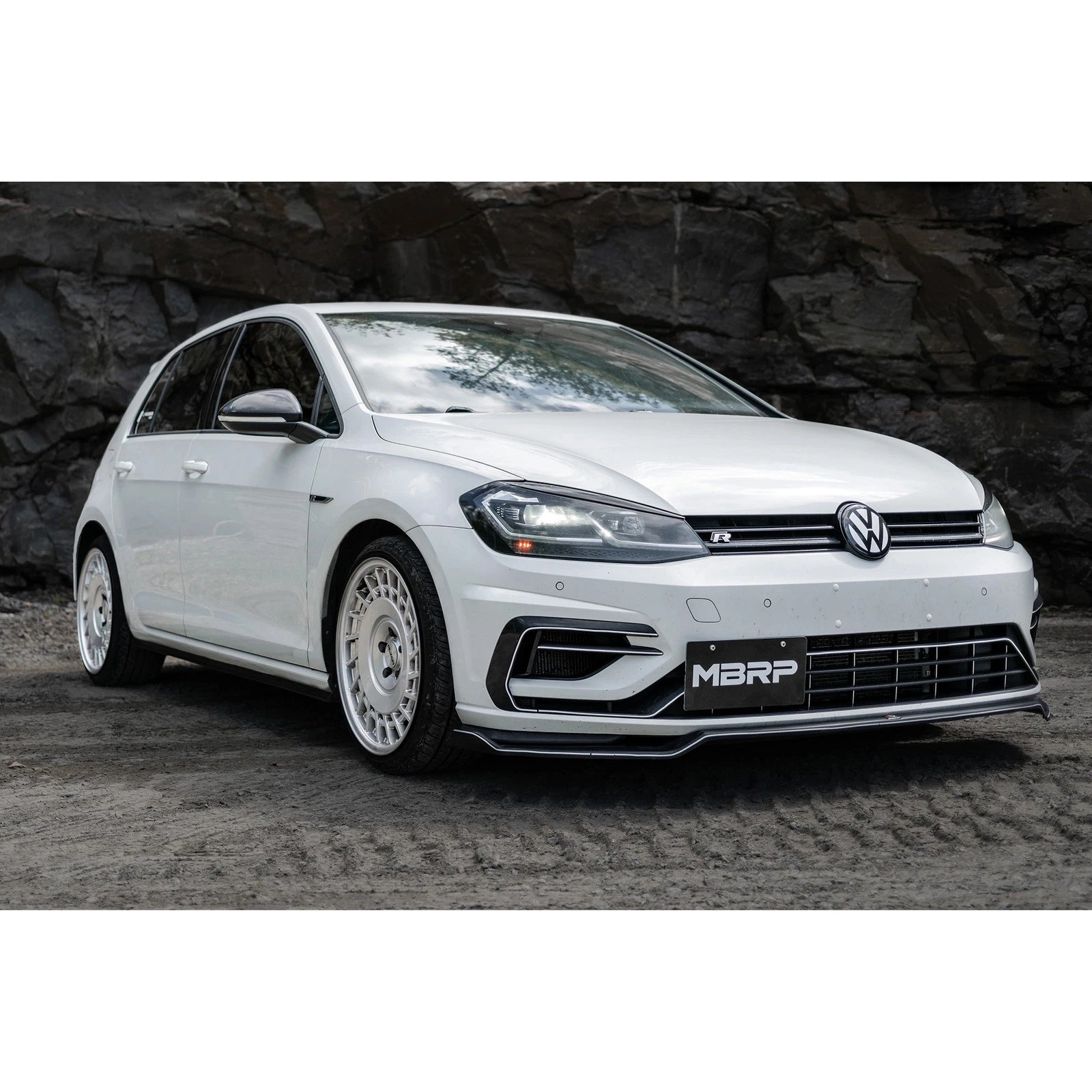 MBRP 15-19 VW Golf R MK7/MK7.5 3in T304 Cat Back Exhaust w/ Carbon Fiber Tips