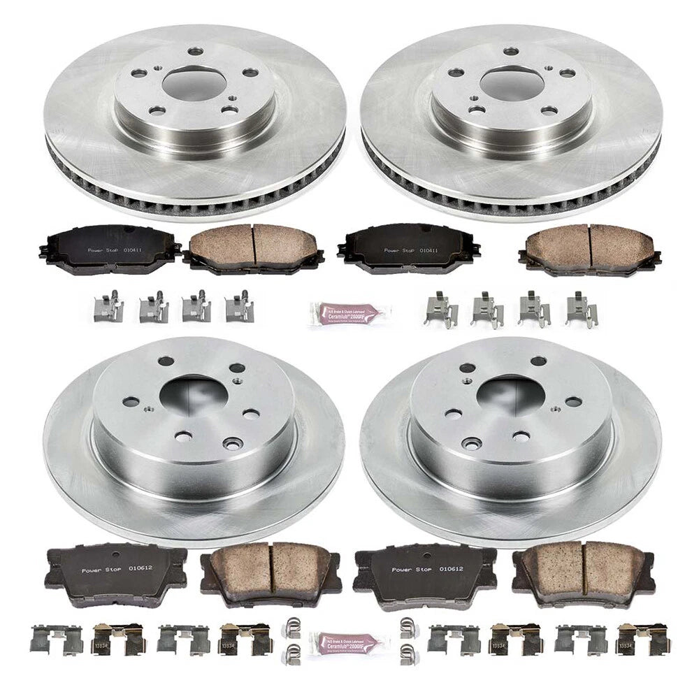 Power Stop 06-18 Toyota RAV4 Front & Rear Autospecialty Brake Kit
