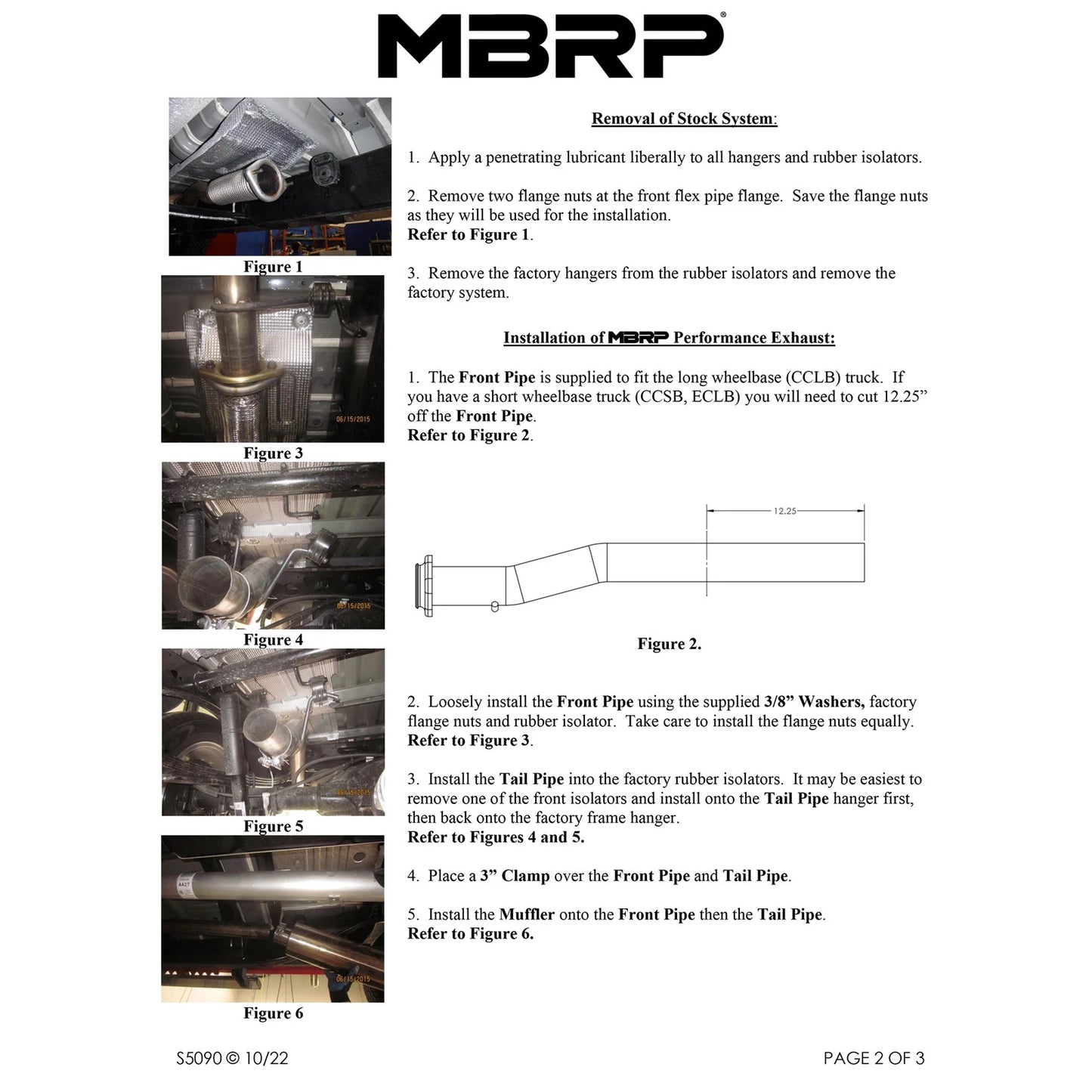 MBRP 17+ Chevrolet Colorado 2.5L/3.6L 3in Cat Back Single Side Exit w/ 4in Tip - Back Coated