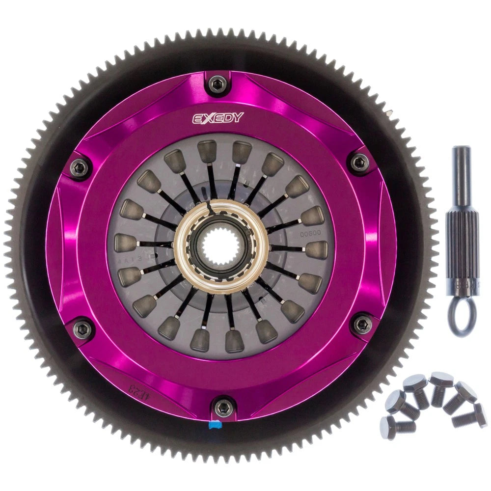 Exedy 1993-1995 Mazda RX-7 R2 Hyper Twin Cerametallic Clutch Sprung Center Disc Pull Type