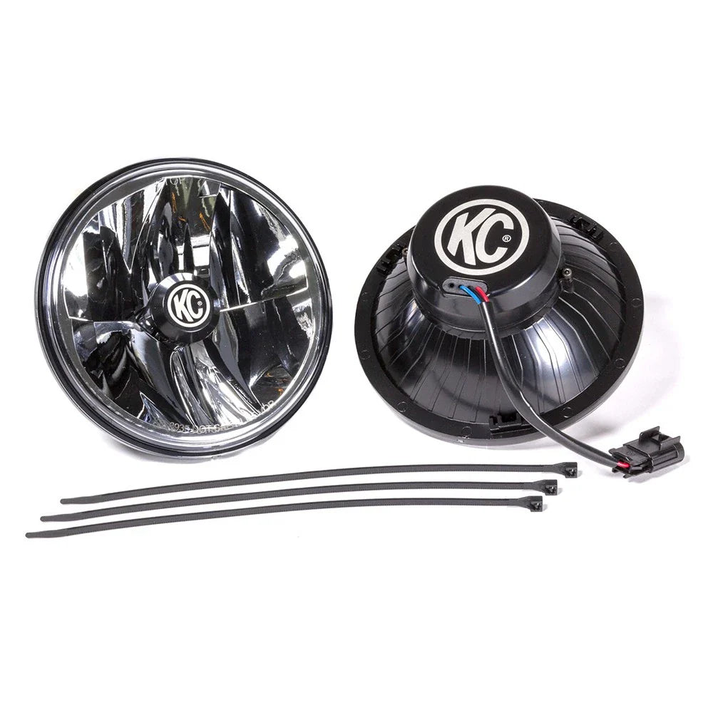 KC HiLiTES 07-18 Jeep JK (Not for Rubicon/Sahara) 7in. Gravity LED DOT Headlight (Pair Pack System)
